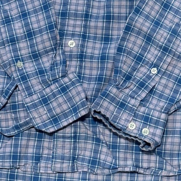 Southern Tide Men's Extra Large XL Button Down Plain Blue Shirt - Picture 3 of 7
